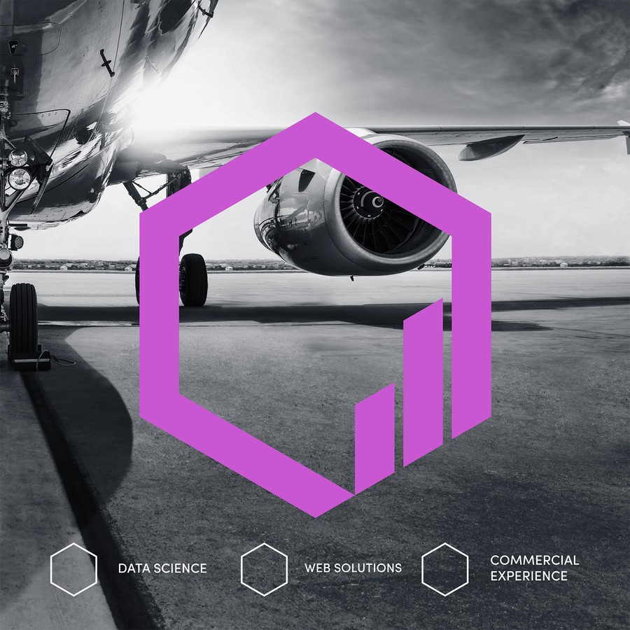 Airplane standing on the runway